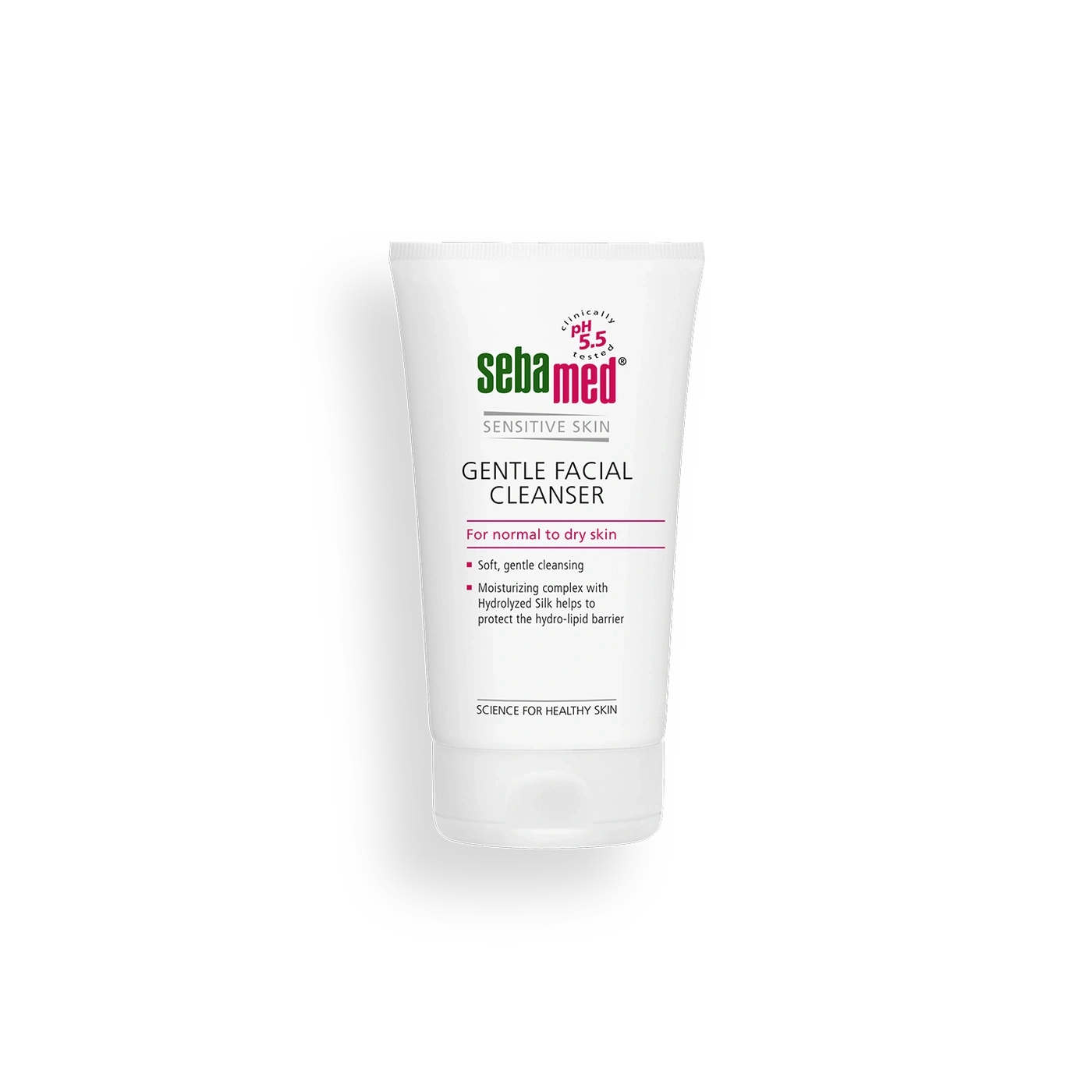 Sebamed Gentle Facial Cleanser para pieles sensibles, para pieles normales a secas.