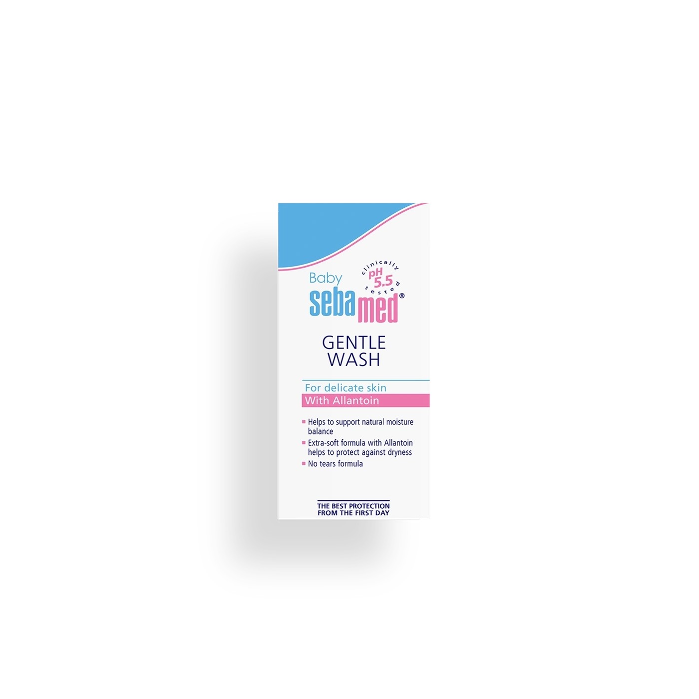 Sebamed Baby Gentle Wash, gentle wash for delicate baby skin with Allantoin for protection.