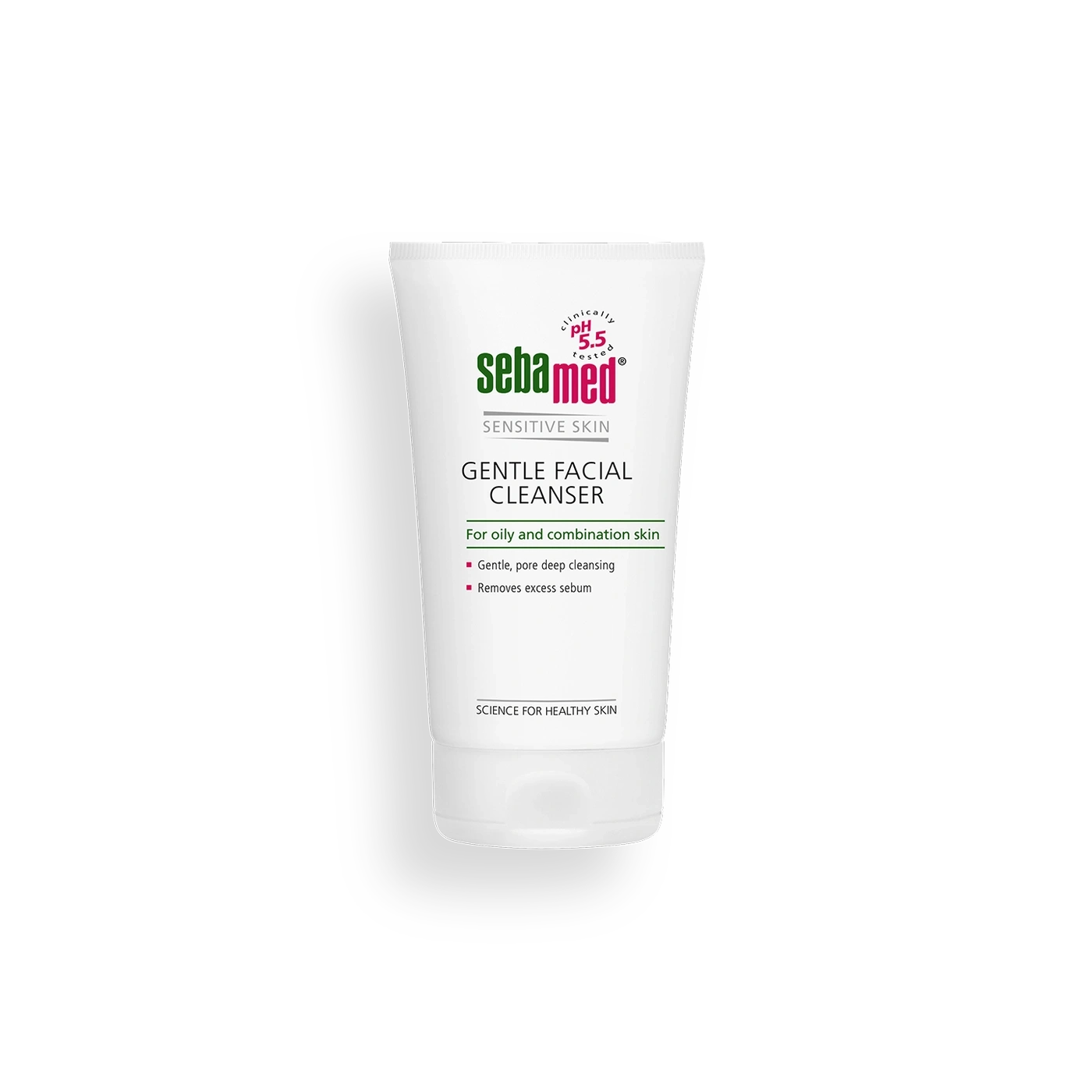 Sebamed Gentle Facial Cleanser for sensitive skin, for oily and combination skin.