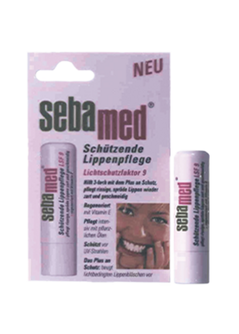 Sebamed lip care with SPF 9, protective, lip balm, new product