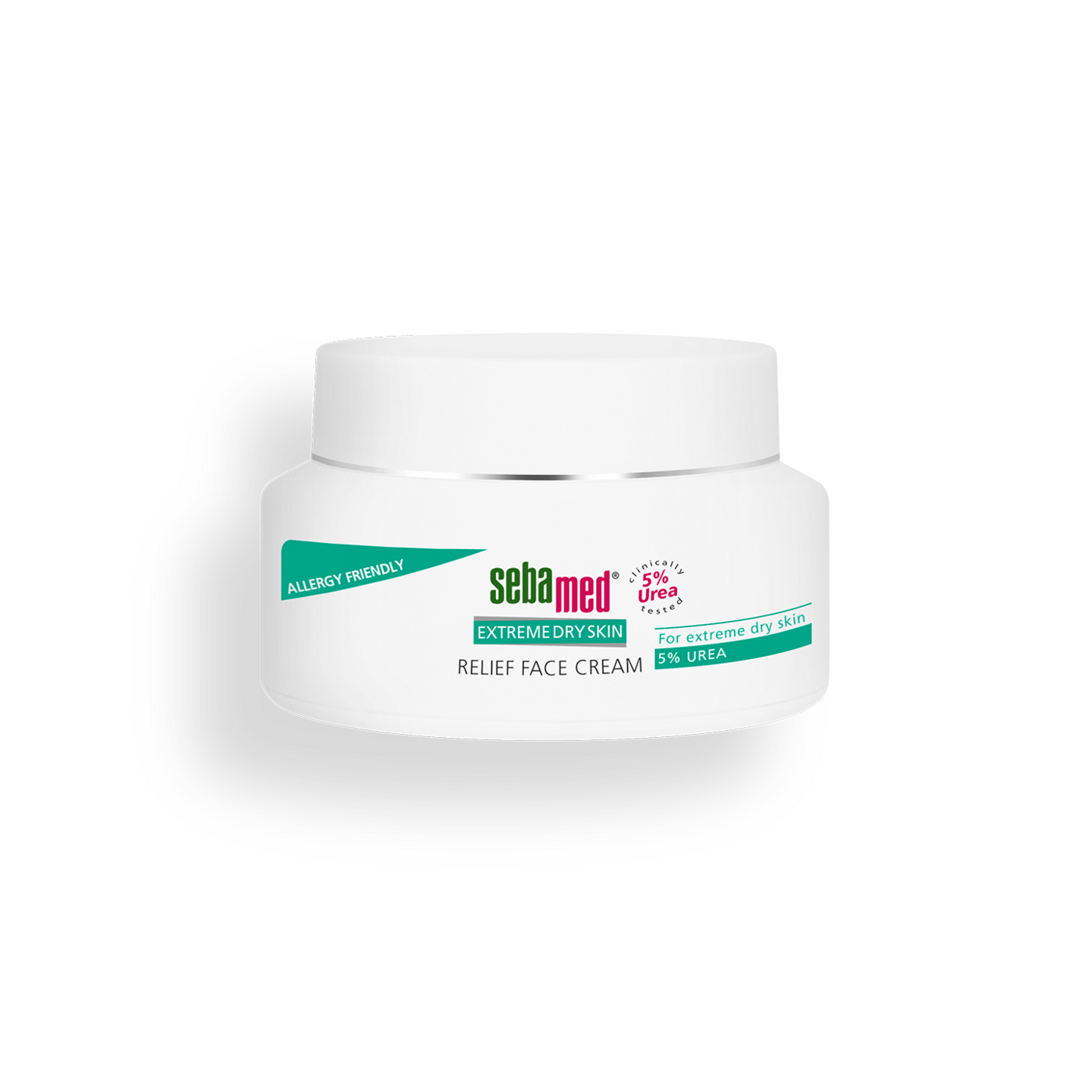Relief Face Cream 5% Urea Facial care with 5% urea to soothe itching