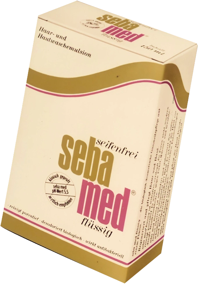Jabón líquido Sebamed, emulsión lavante para cabello y piel, pH 5.5, antibacteriano, 150 ml