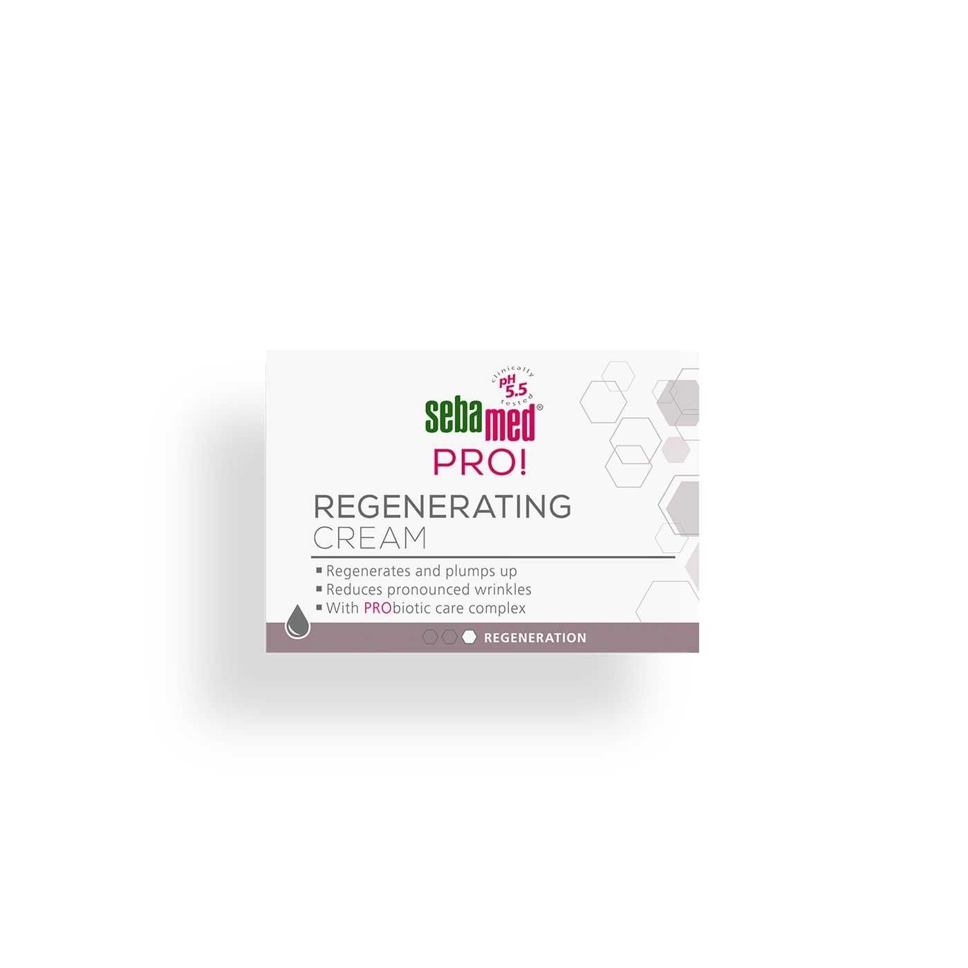 Sebamed Pro! Regenerating cream that reduces wrinkles and plumps up the skin.