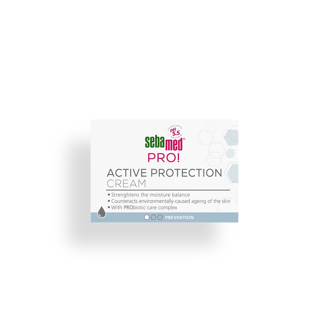 Sebamed Pro! Active Protection Cream strengthens moisture balance and prevents skin aging effectively.