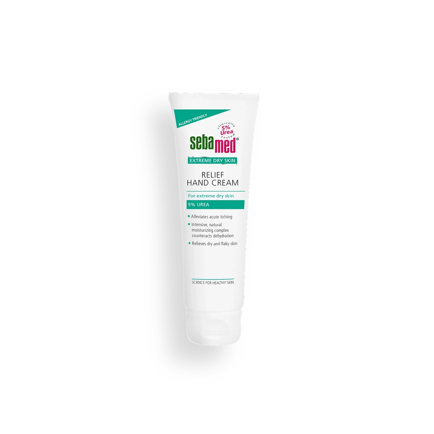 Crema de manos Sebamed para pieles extremadamente secas, alivia la picazón e hidrata.