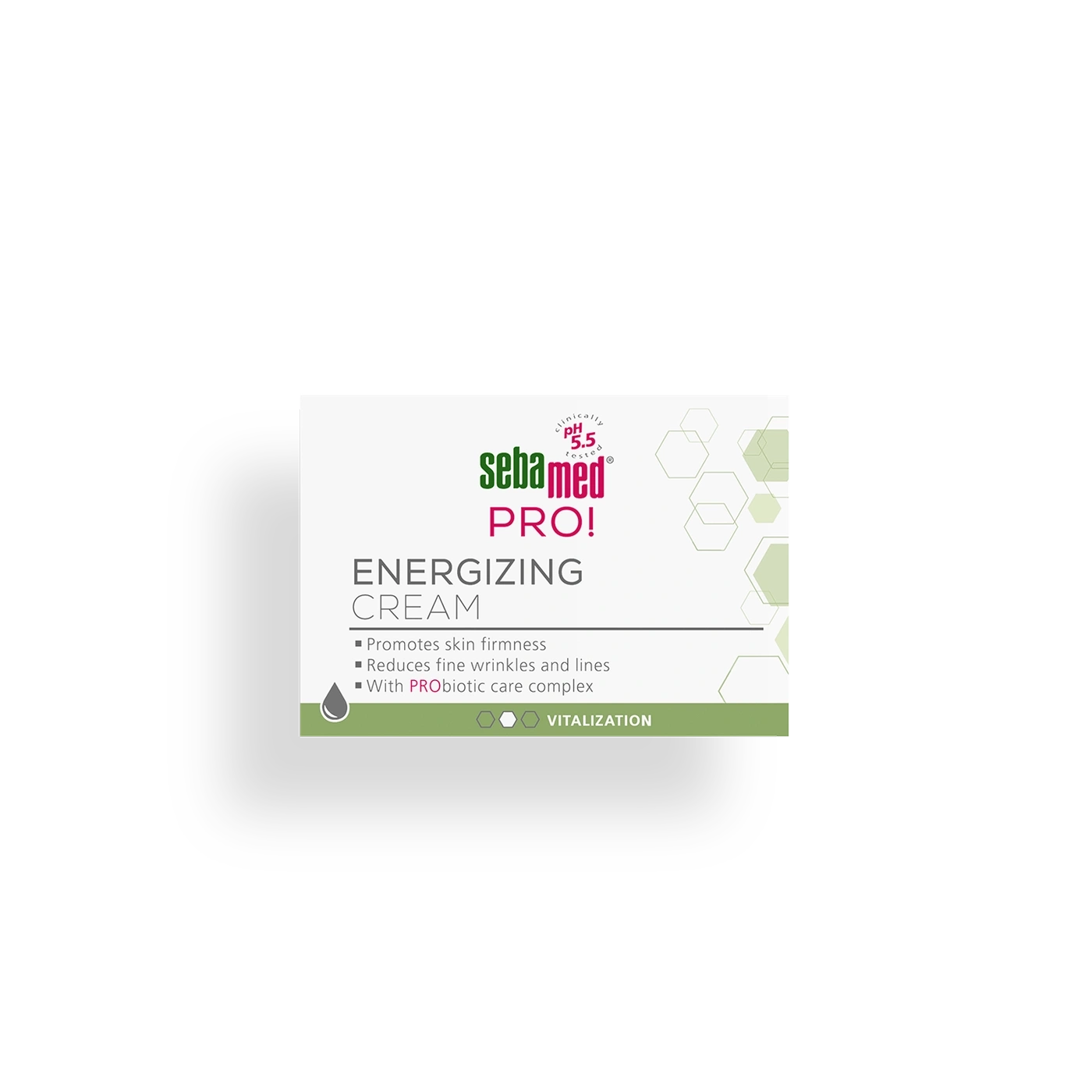 Sebamed Pro! Energizing Cream that promotes skin firmness and reduces wrinkles and lines.
