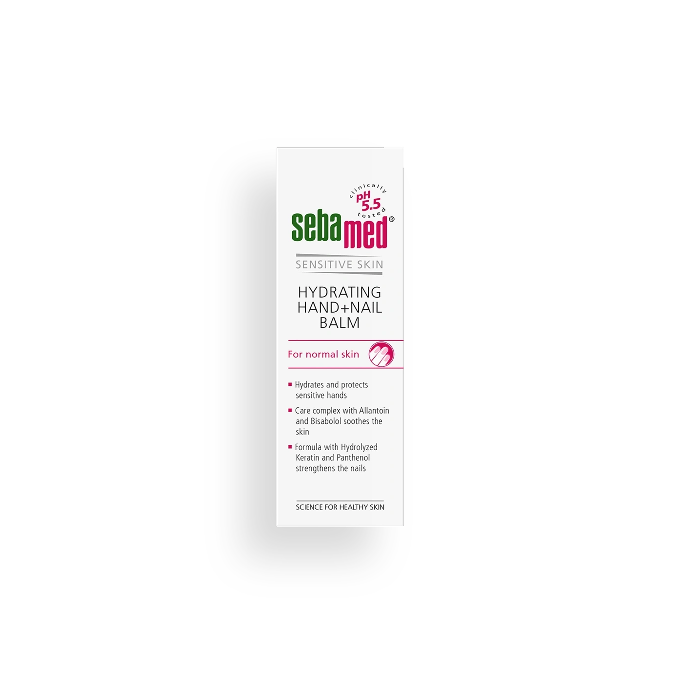 Sebamed bálsamo hidratante para manos y uñas para pieles sensibles, hidrata y protege las manos.