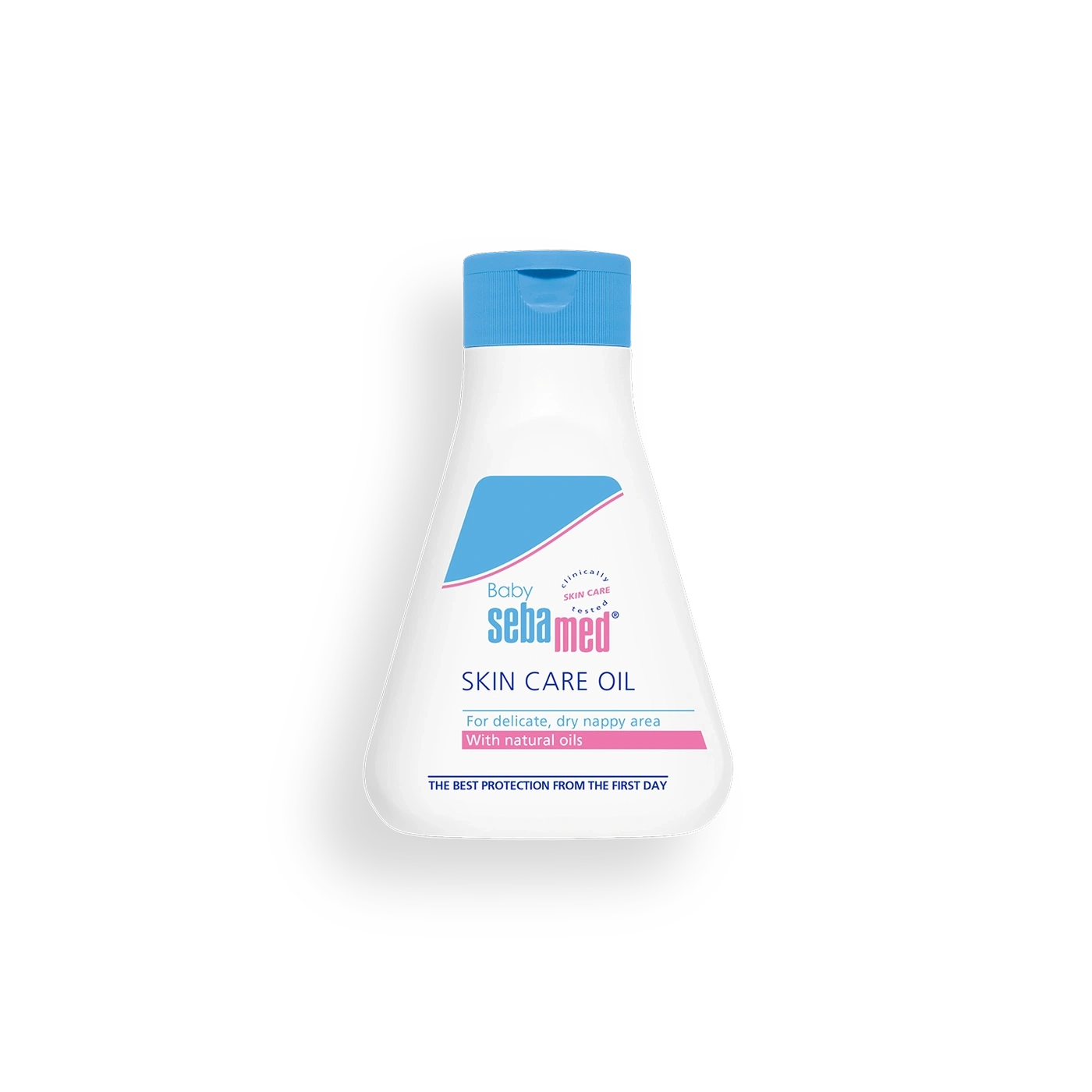 Sebamed Baby Skin Care Oil, perfect for delicate, dry skin and nappy areas, with natural oils.