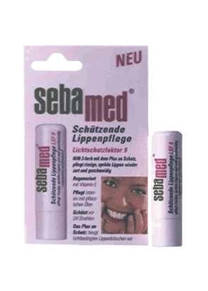 Sebamed cuidado labial con SPF 9, protector, bálsamo labial, nuevo