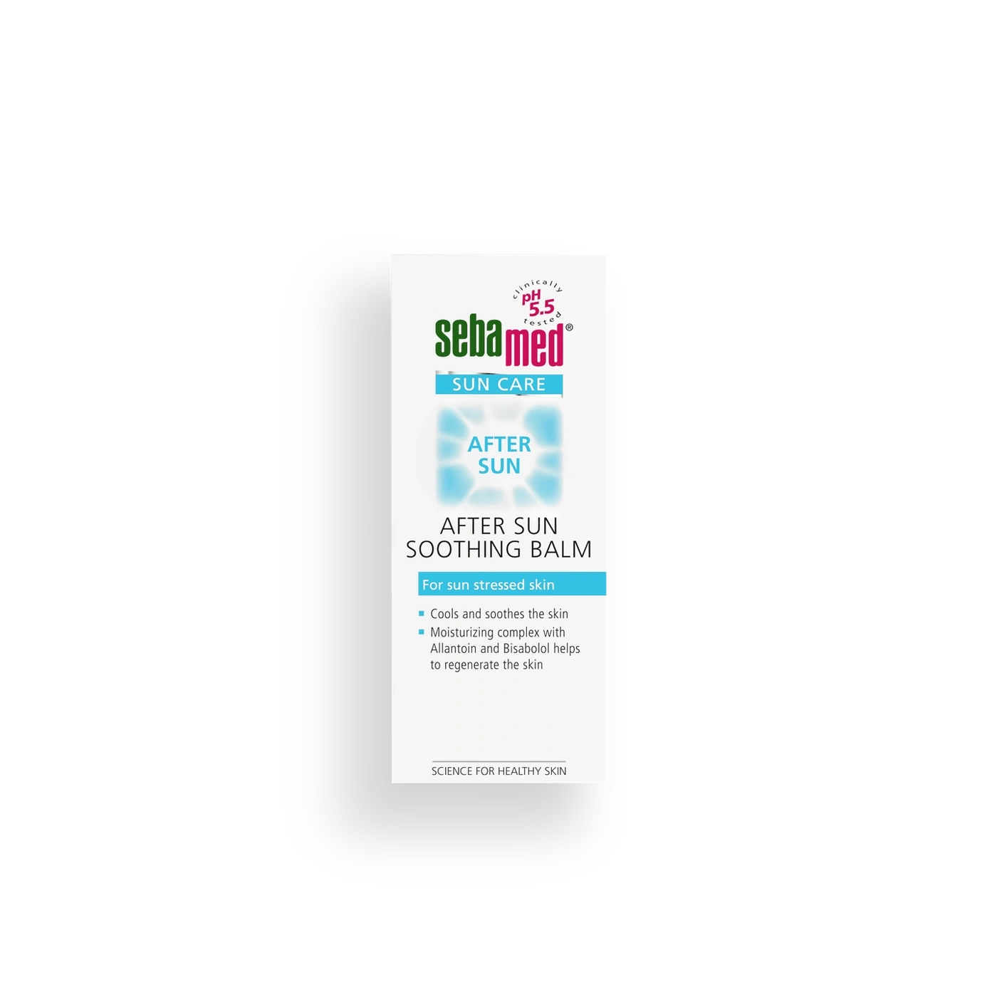 Sebamed After Sun bálsamo calmante para piel estresada por el sol, refresca y calma.
